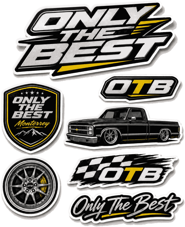 Pack de stickers OTB